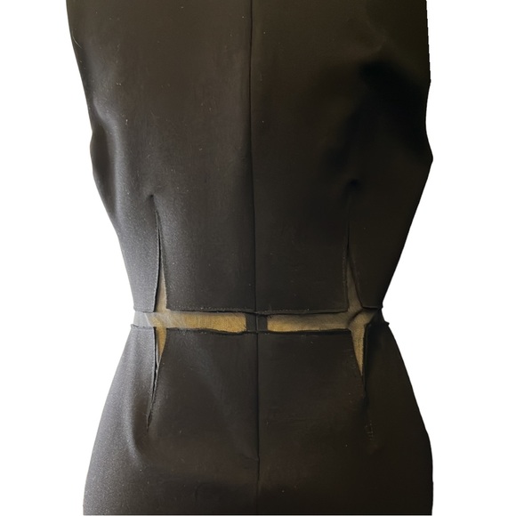 Anthropologie Bailey 44 Cut Out Sheath Mini Dress, Black, Medium - Picture 10 of 13